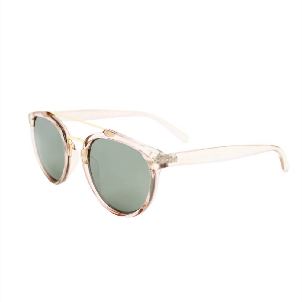 NEW REMO TULLIANI trust sunglasses in pink clear/mirror lens